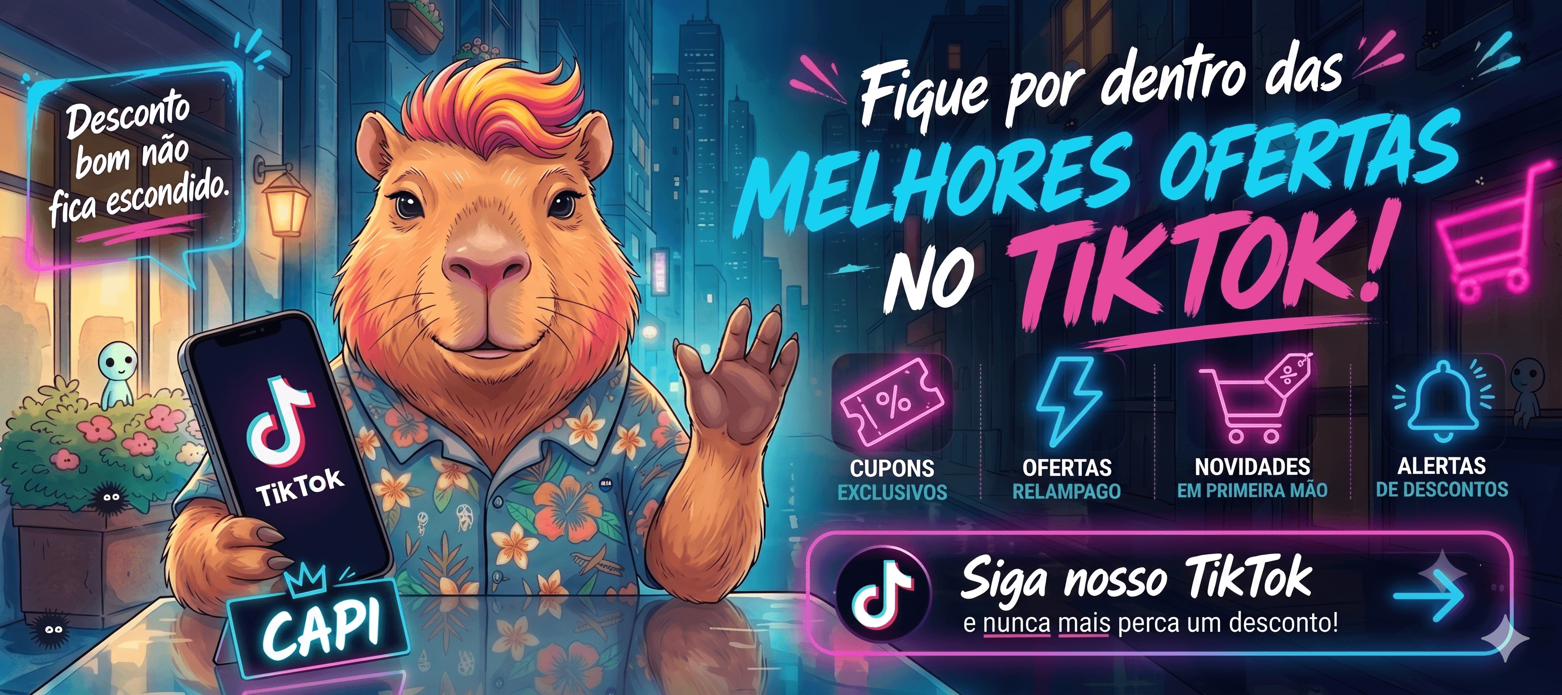TikTok Cuponaria Digital Banner